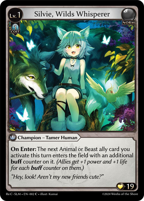 Silvie, Wilds Whisperer (002) [Silvie Re:Collection, Slime
