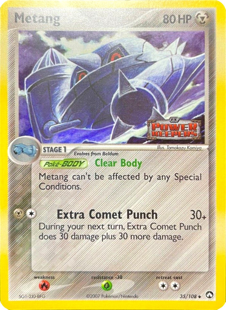 Metang (35/108) (Stamped) [EX: Power Keepers] – ILLUSIVE TCG