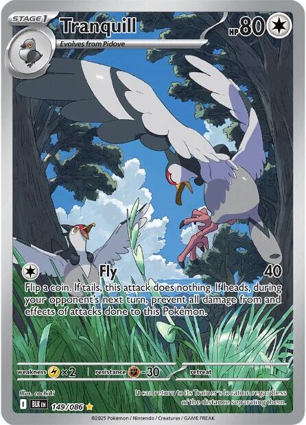 Tranquill (149/086) [Scarlet & Violet: Black Bolt]