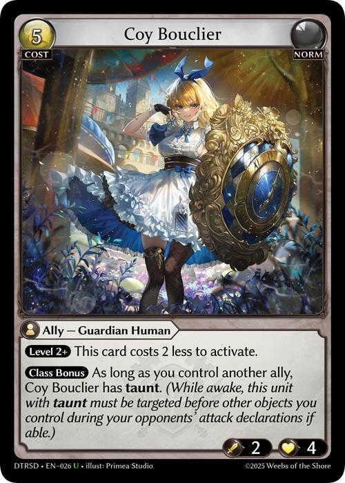 Coy Bouclier (26) [Distorted Reflections Starter Decks]