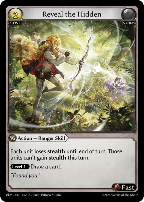 Reveal the Hidden (062) [Phantom Monarchs]