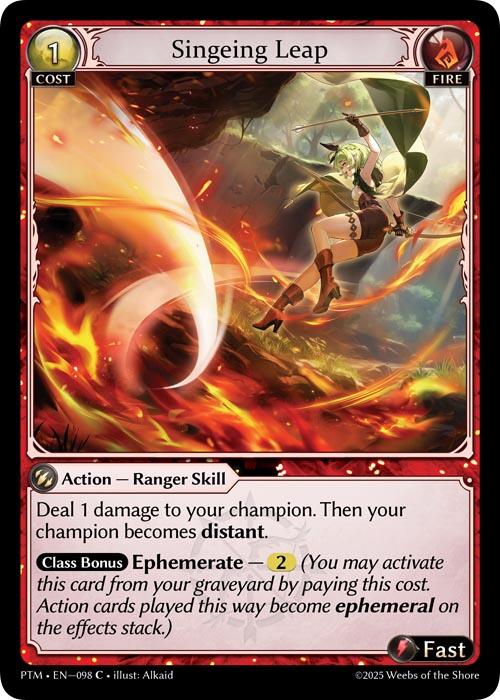 Singeing Leap (098) [Phantom Monarchs]