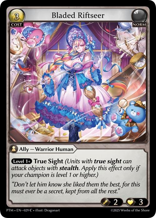 Bladed Riftseer (Curio Foil) (029) [Phantom Monarchs]