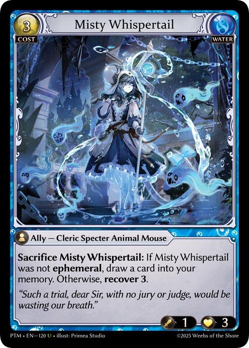 Misty Whispertail (Curio Foil) (120) [Phantom Monarchs]