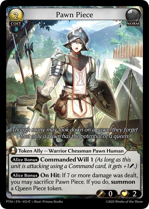 Pawn Piece (Curio Foil) (055) [Phantom Monarchs]