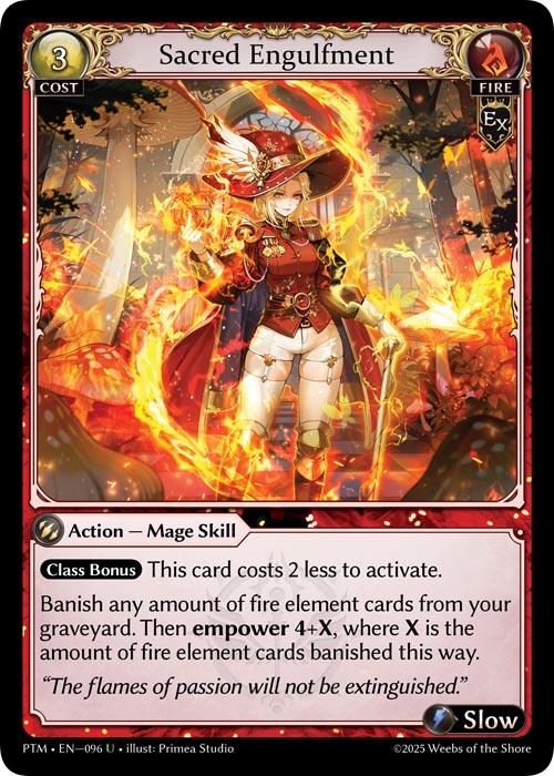 Sacred Engulfment (Curio Foil) (096) [Phantom Monarchs]