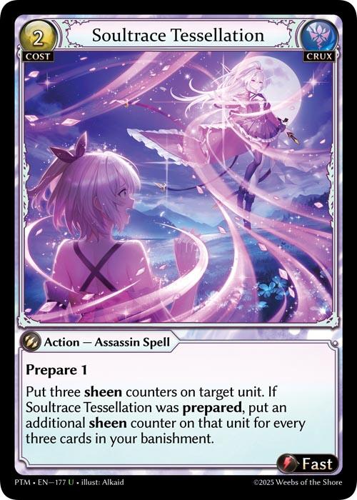 Soultrace Tessellation (Curio Foil) (177) [Phantom Monarchs]