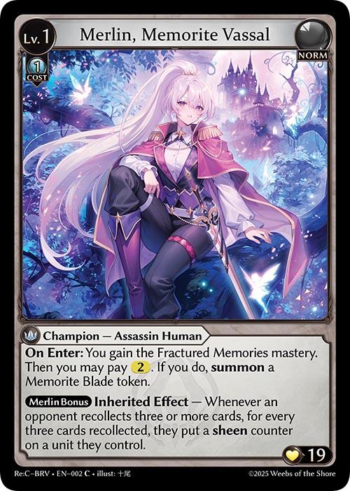 Merlin, Memorite Vassal (002) [Merlin Re: Collection, Brilliant Vestige]
