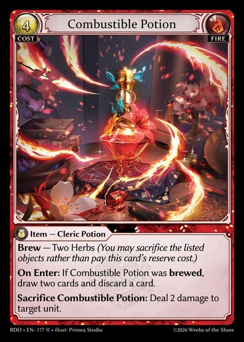 Combustible Potion (177) [Radiant Origins]