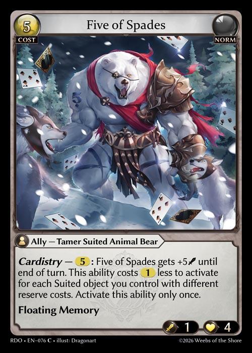 Five of Spades (76) [Radiant Origins]