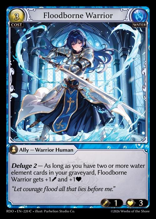Floodborne Warrior (220) [Radiant Origins]