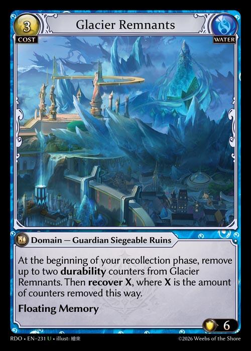 Glacier Remnants (231) [Radiant Origins]
