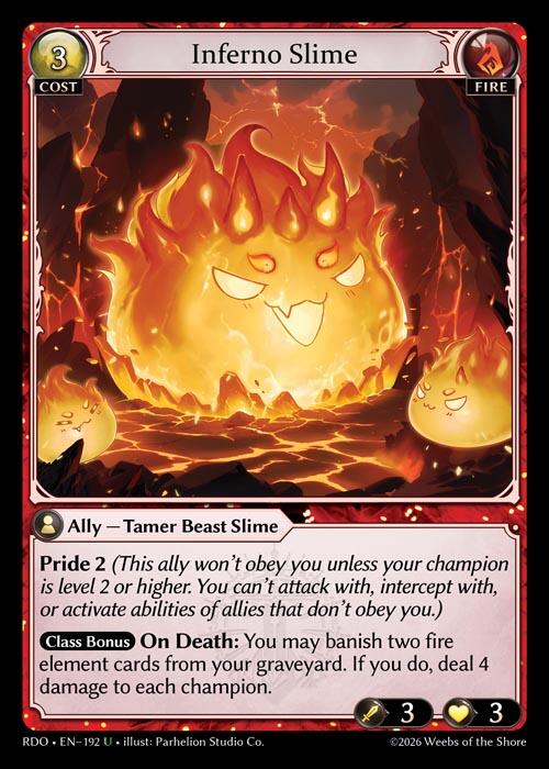 Inferno Slime (192) [Radiant Origins]