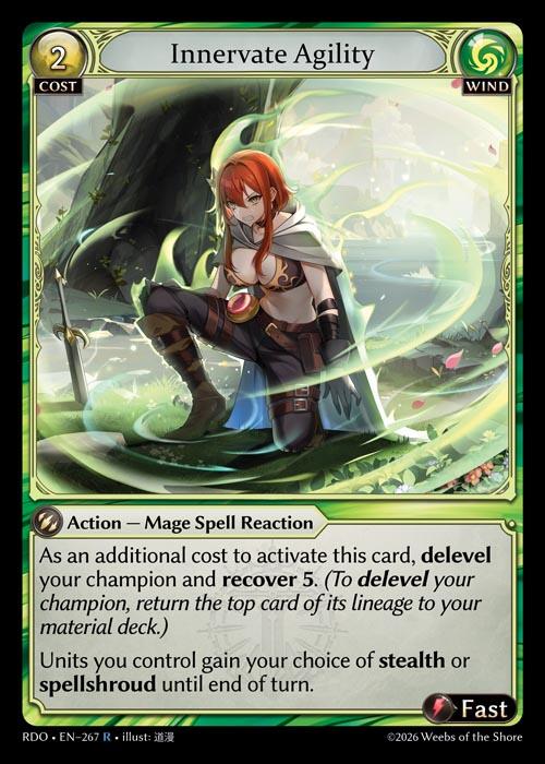 Innervate Agility (267) [Radiant Origins]