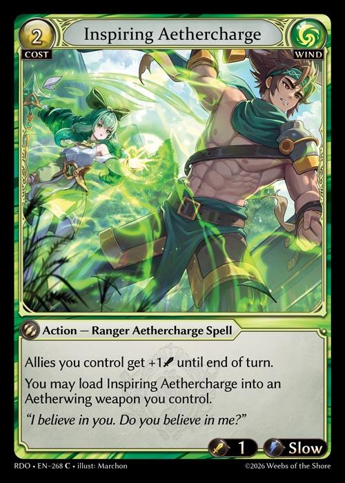 Inspiring Aethercharge (268) [Radiant Origins]