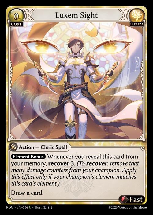 Luxem Sight (356) [Radiant Origins]