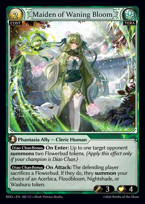 Maiden of Waning Bloom (385) [Radiant Origins]