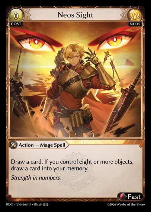 Neos Sight (366) [Radiant Origins]