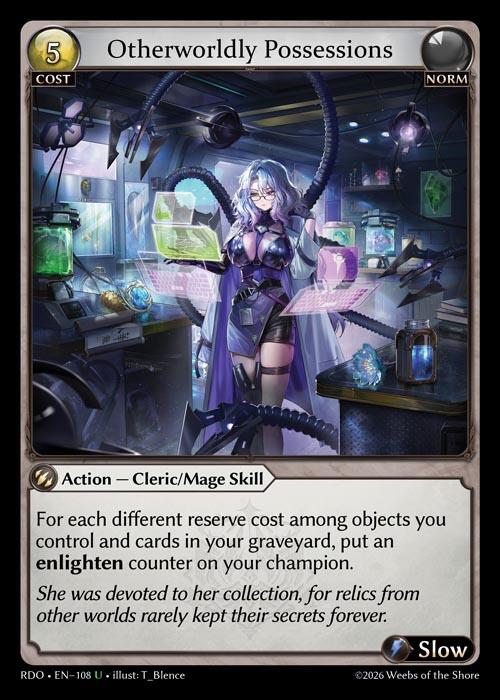 Otherworldly Possessions (108) [Radiant Origins]