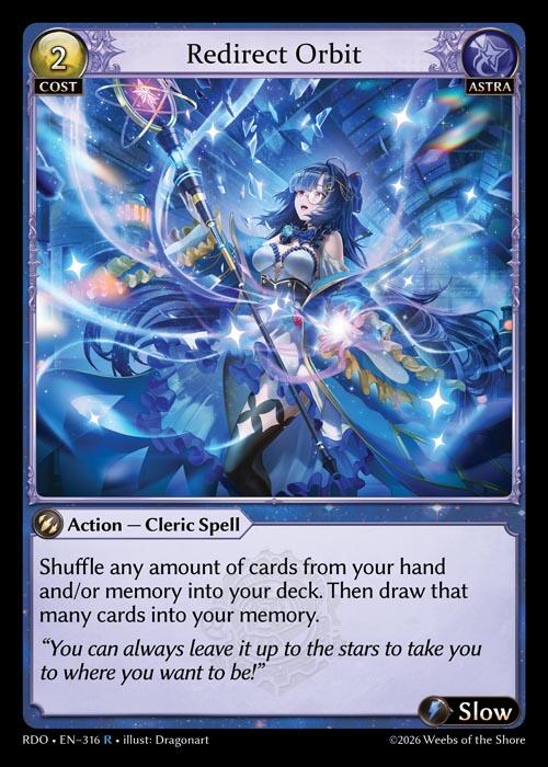 Redirect Orbit (316) [Radiant Origins]