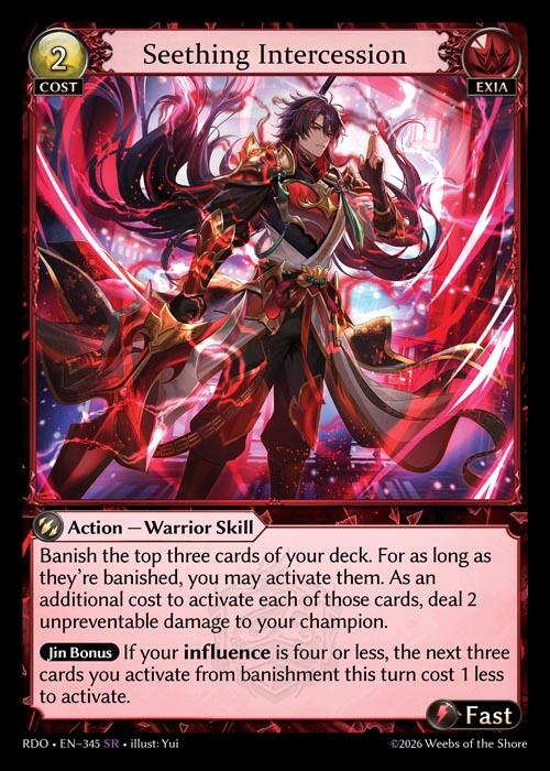 Seething Intercession (345) [Radiant Origins]