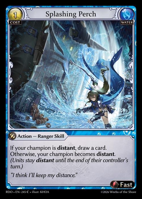 Splashing Perch (245) [Radiant Origins]