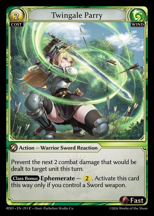 Twingale Parry (291) [Radiant Origins]