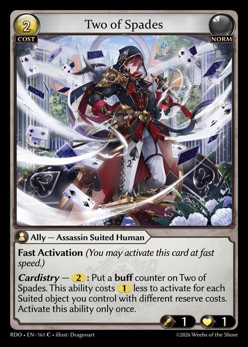 Two of Spades (161) [Radiant Origins]