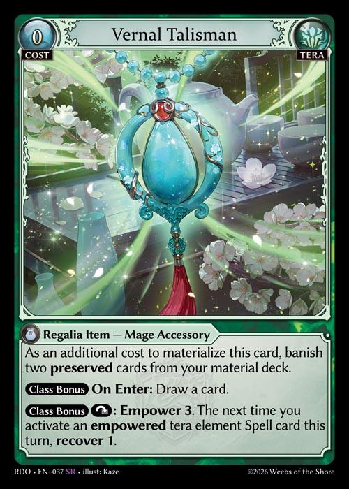 Vernal Talisman (37) [Radiant Origins]