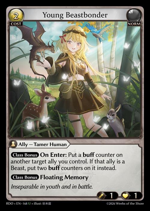 Young Beastbonder (168) [Radiant Origins]