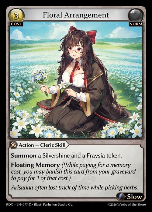 Floral Arrangement (Curio Foil) (77) [Radiant Origins]