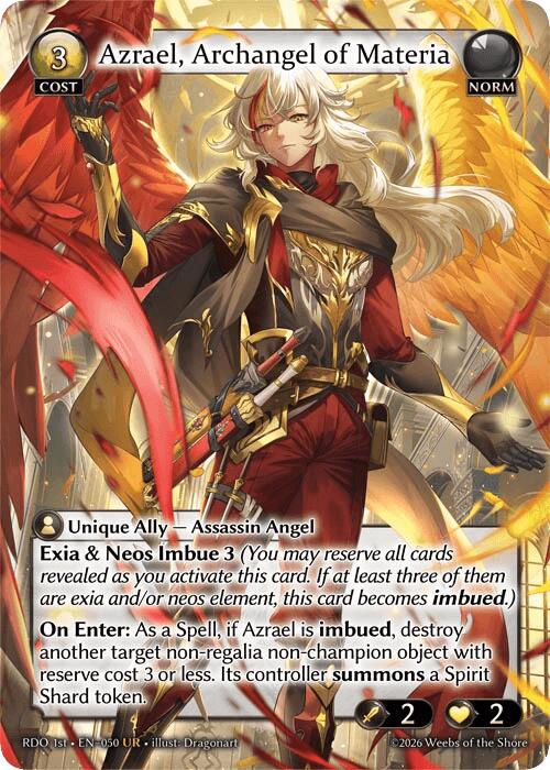 Azrael, Archangel of Materia (50) [Radiant Origins]