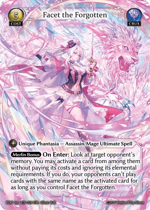 Facet the Forgotten (324) [Radiant Origins]