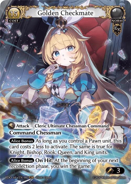 Golden Checkmate (85) [Radiant Origins]