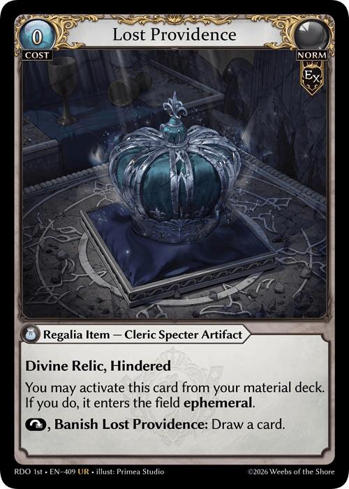 Lost Providence (409) [Radiant Origins]