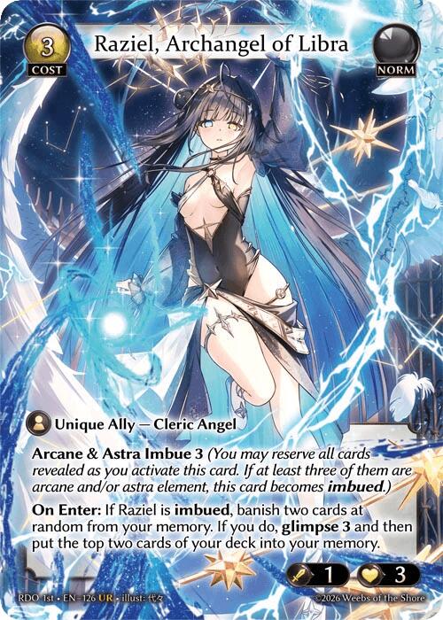 Raziel, Archangel of Libra (126) [Radiant Origins]