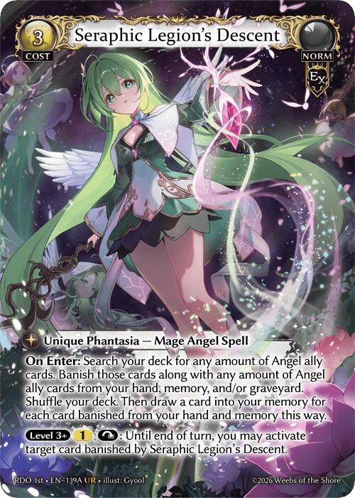 Seraphic Legion's Descent (139A) [Radiant Origins]