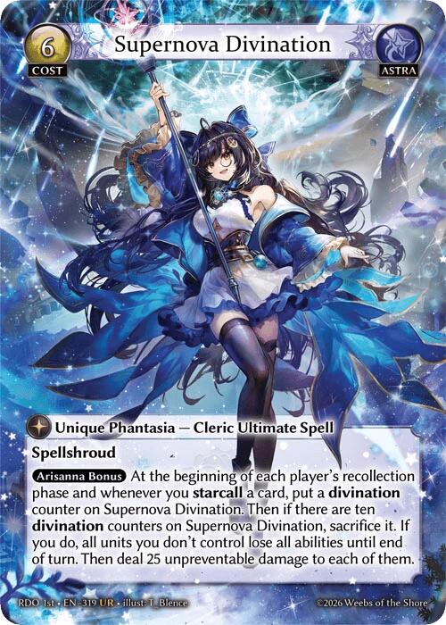 Supernova Divination (319) [Radiant Origins]