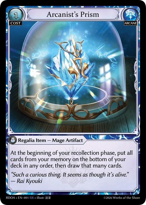 Arcanist's Prism (1) [Radiant Origins: Armaments]