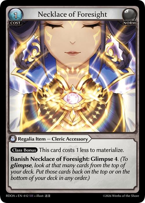 Necklace of Foresight (12) [Radiant Origins: Armaments]