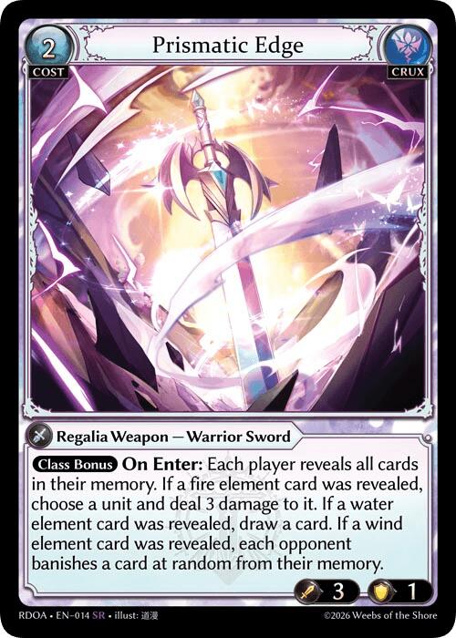 Prismatic Edge (14) [Radiant Origins: Armaments]