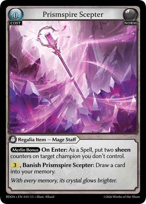 Prismspire Scepter (15) [Radiant Origins: Armaments]