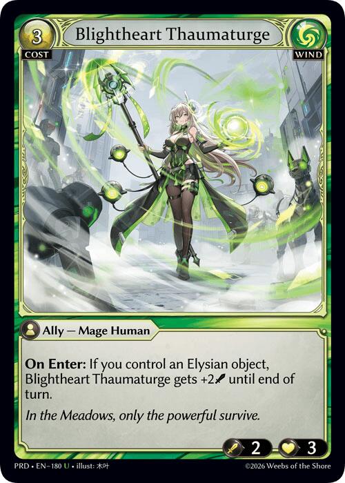 Blightheart Thaumaturge (180) [.asphodel/paradise]