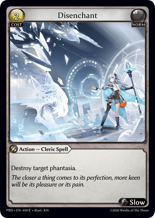 Disenchant (50) [.asphodel/paradise]