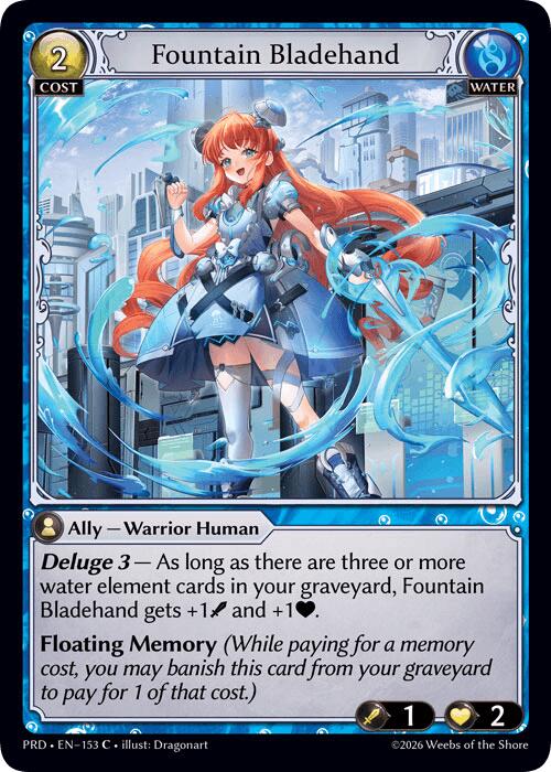 Fountain Bladehand (153) [.asphodel/paradise]