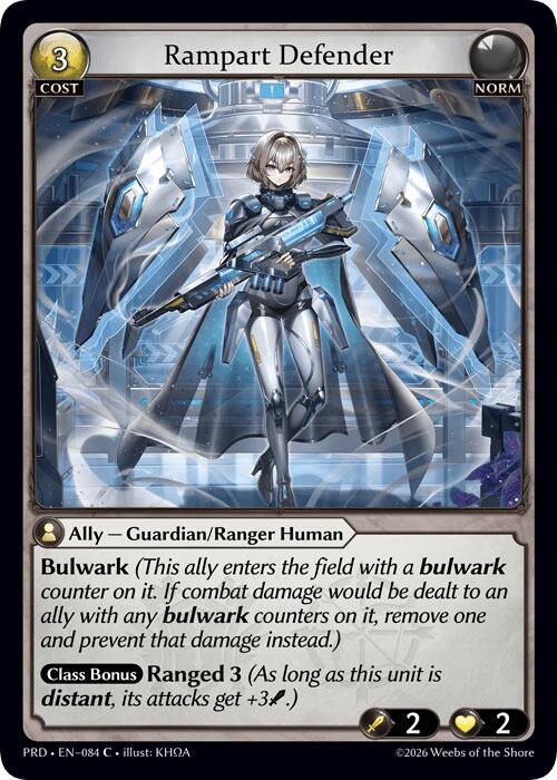 Rampart Defender (84) [.asphodel/paradise]