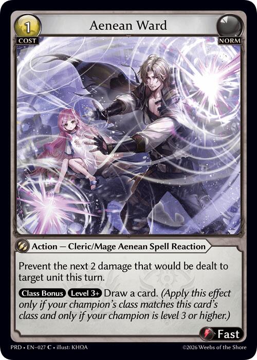 Aenean Ward (Interference Curio Foil) (27) [.asphodel/paradise]