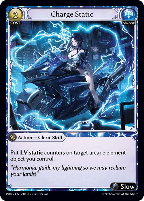 Charge Static (Interference Curio Foil) (210) [.asphodel/paradise]