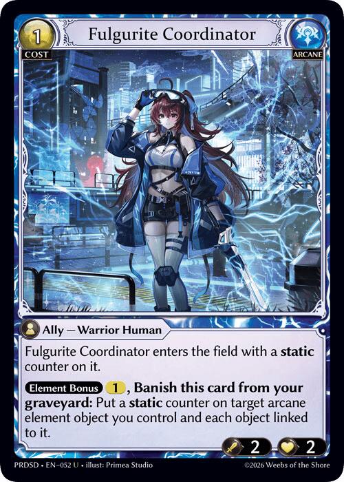 Fulgurite Coordinator (52) [.asphodel/paradise Starter Decks]