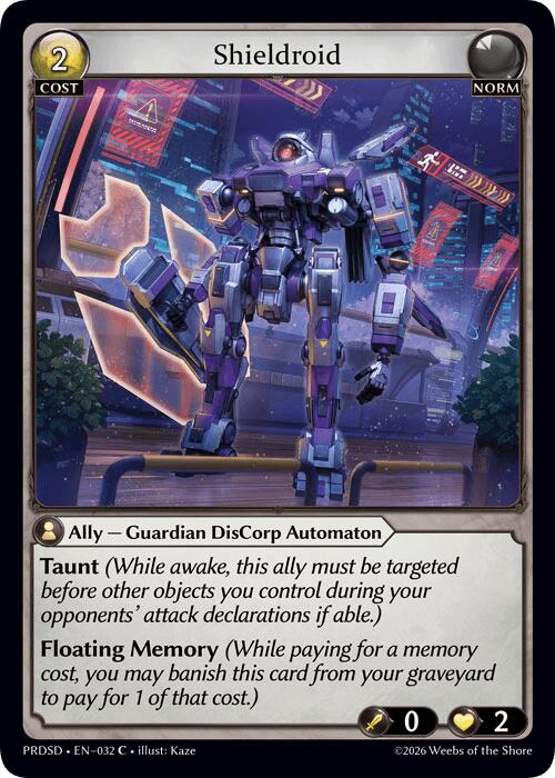 Shieldroid (32) [.asphodel/paradise Starter Decks]